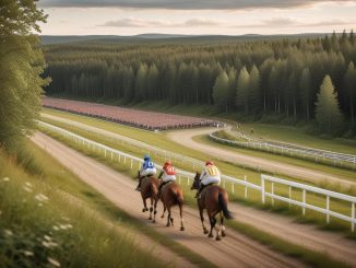 Upplev spänningen på Lindesberg travbana! illustration