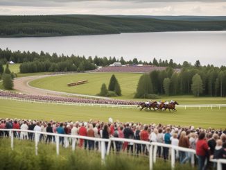 Upptäck spänningen på Östersund travbana! illustration